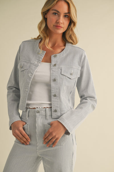 Andi Stripe Jacket