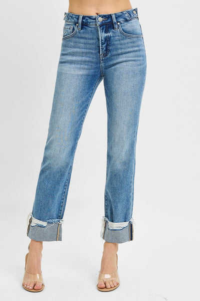 Market Day Cuffed Jeans