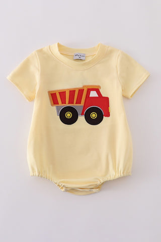 Big Truck Bubble Onesie