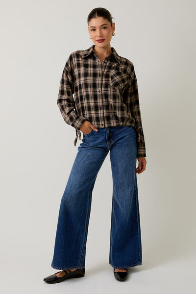 Black Cat Plaid
