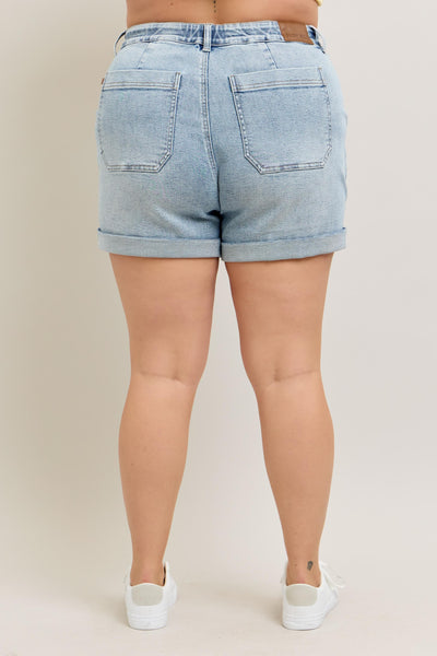 Cuffed Jogger Shorts+