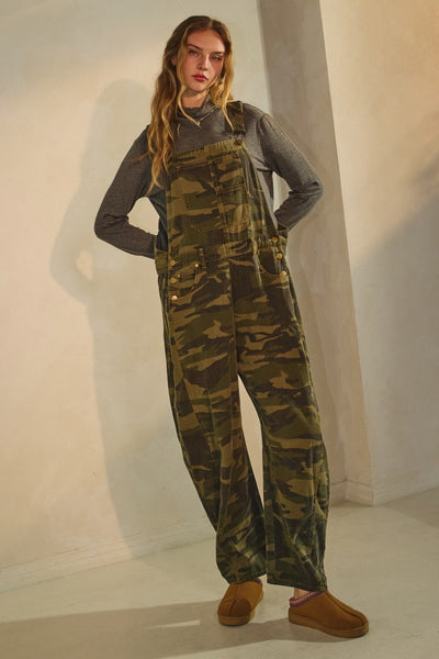 Camo Overalls+