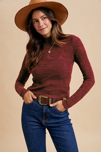 Jackie Mock Neck Top