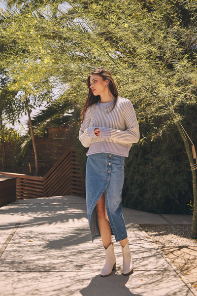 Ashley Denim Skirt