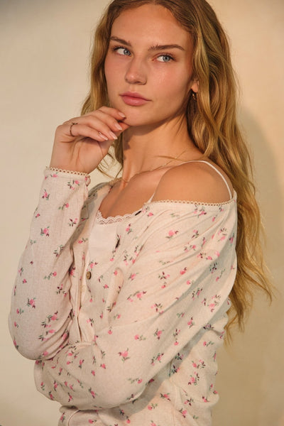 Rosy Cardigan