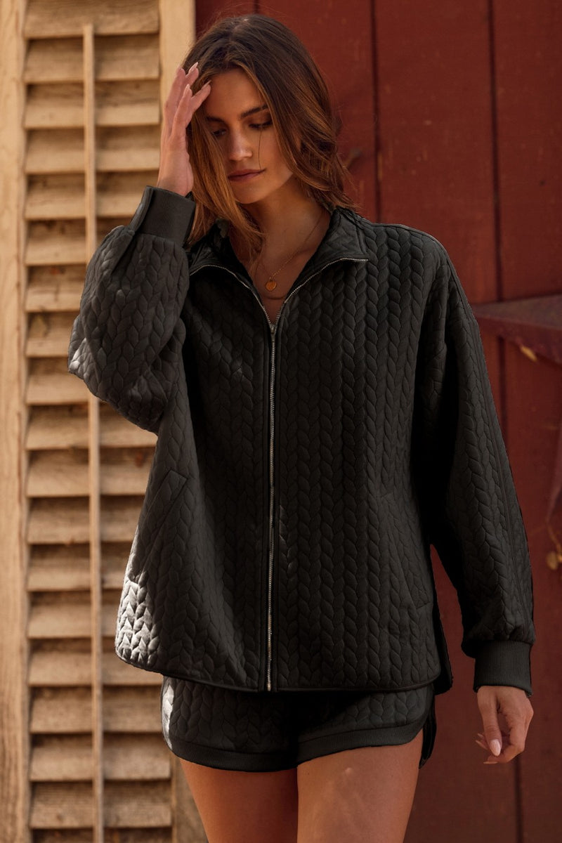 Shannon Quilted Jacket+ – Shop Mimi's Boutique