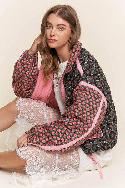 Rose Garden Quilted Jacket+