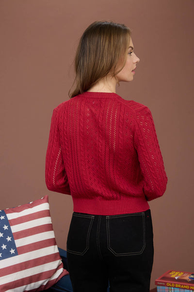 Cable Knit Cardigan