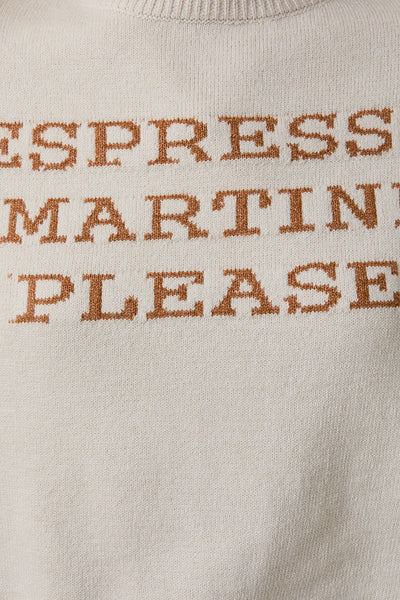 Espresso Martini Sweater