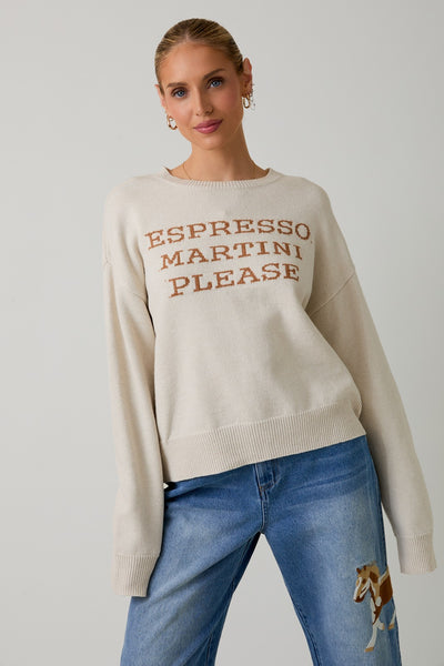 Espresso Martini Sweater