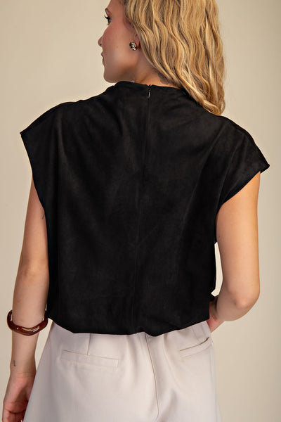 Roxie Suede Top