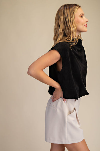 Roxie Suede Top