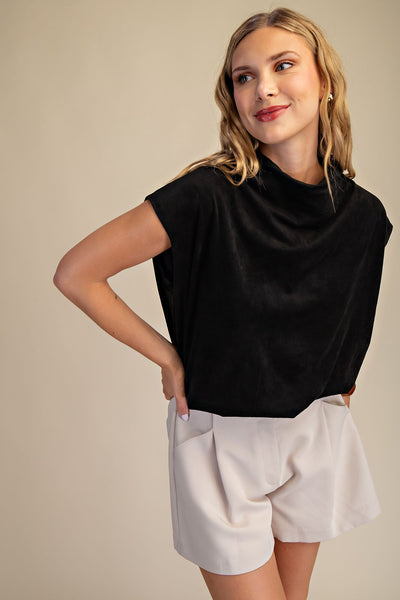 Roxie Suede Top