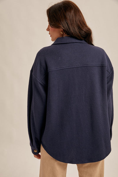 Waffle Weave Shacket