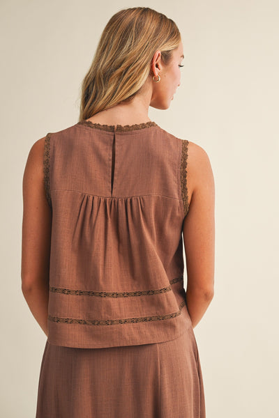 Maria Linen Tank