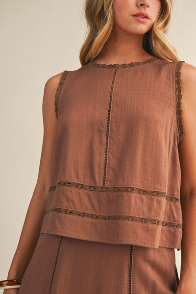 Maria Linen Tank
