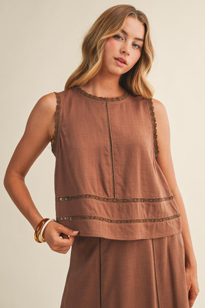 Maria Linen Tank