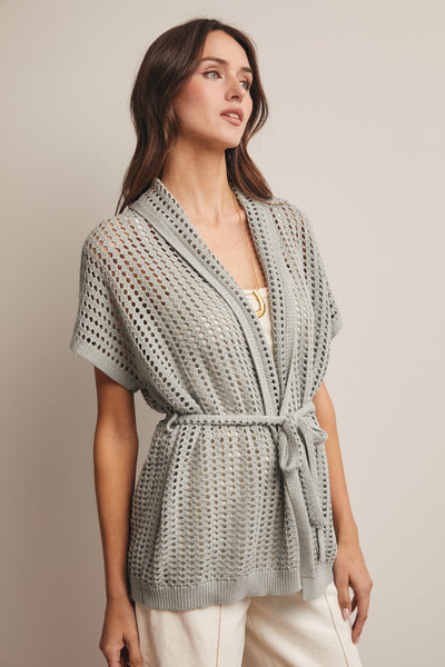 Carole Belted Cardigan