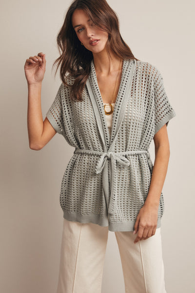 Carole Belted Cardigan