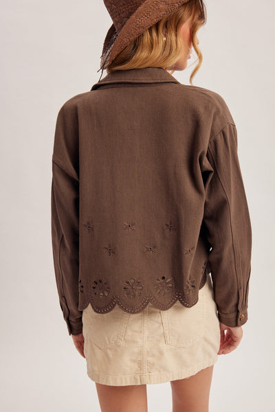 Lilian Eyelet Jacket