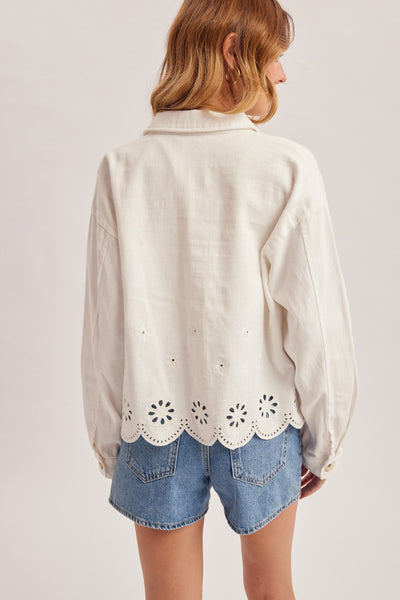 Lilian Eyelet Jacket