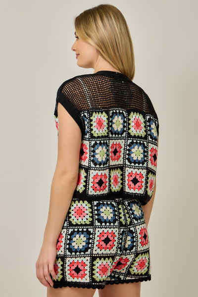 Granny Squares Cardigan