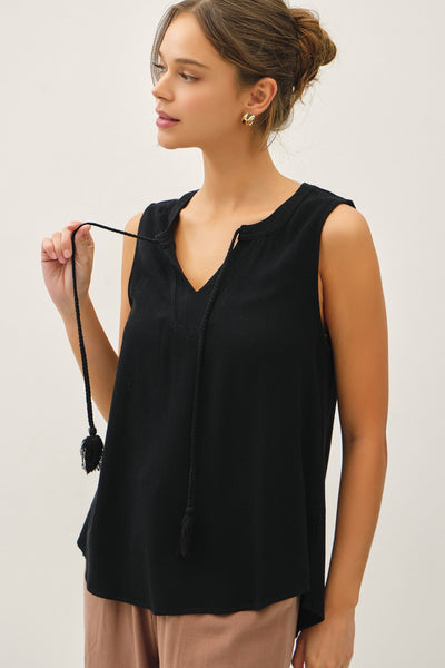 Laura Linen Top