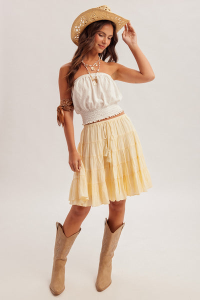 Butter Me Up Midi Skirt