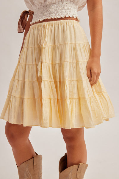 Butter Me Up Midi Skirt