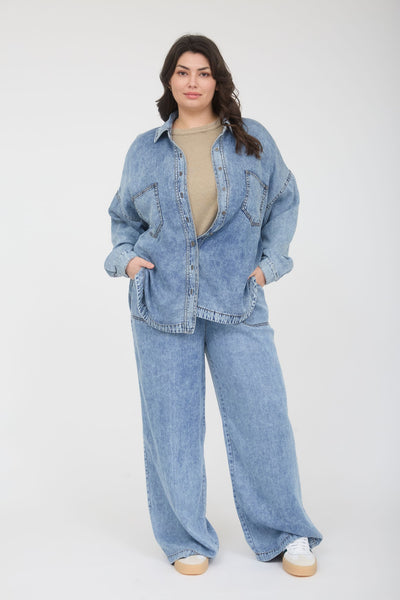 Everyday Denim Shirt+