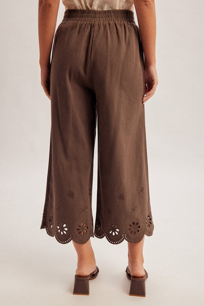 Lilian Eyelet Pants