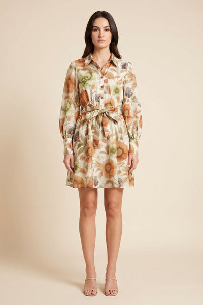 Copper Blossom Dress