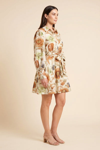 Copper Blossom Dress