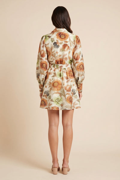 Copper Blossom Dress