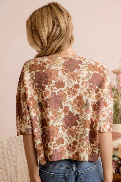 Harvest Rose Cardigan