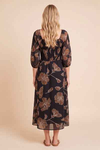 Floral Twist Dress