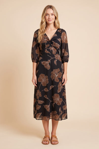 Floral Twist Dress