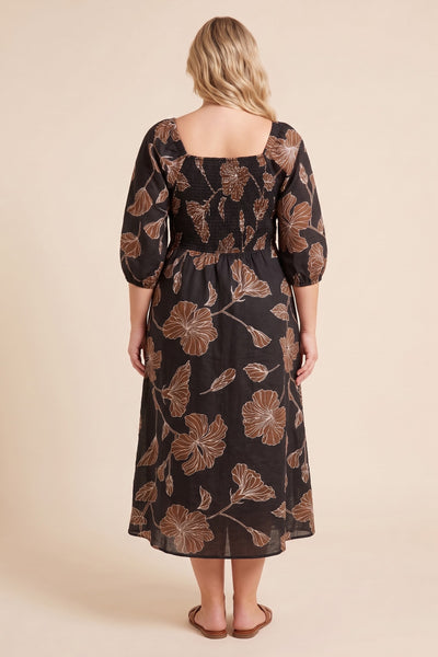 Floral Twist Dress+