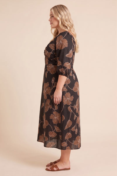 Floral Twist Dress+