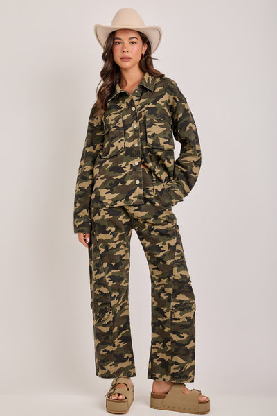 Camo Utility Shacket