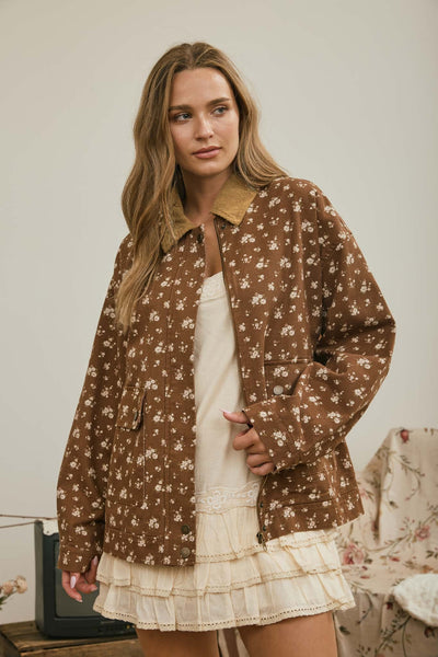 Brown Sugar Blossom Jacket