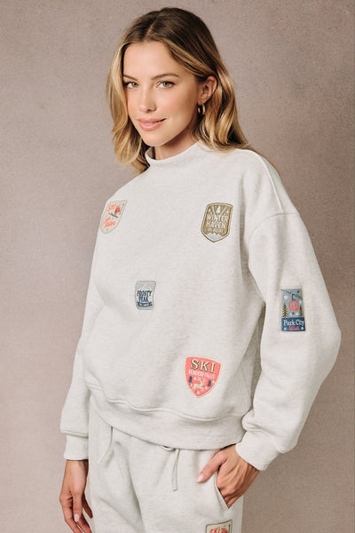 Ski Patches Sweatshirt