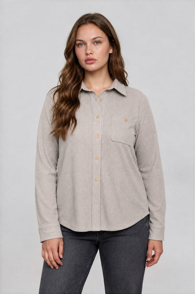 Driftwood Stripe Shirt+