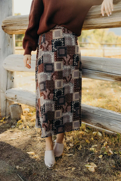 Wild Horse Bandana Skirt