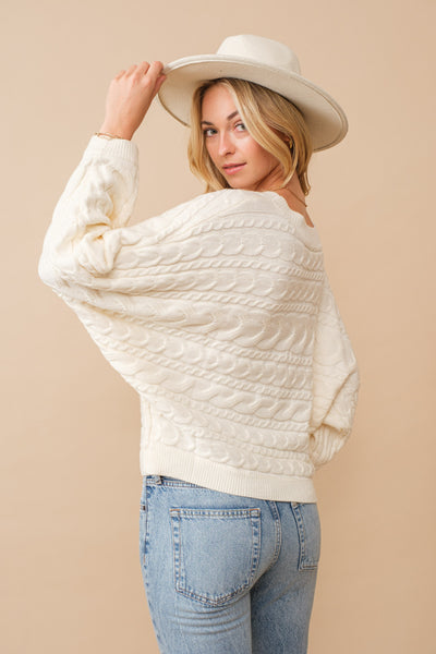 Cable Knit Sweater