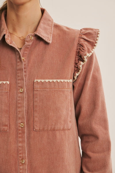 Bonnie Ruffle Shirt