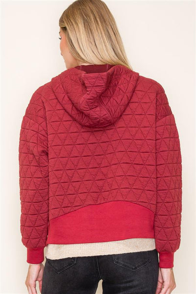 Quilted Zip Up