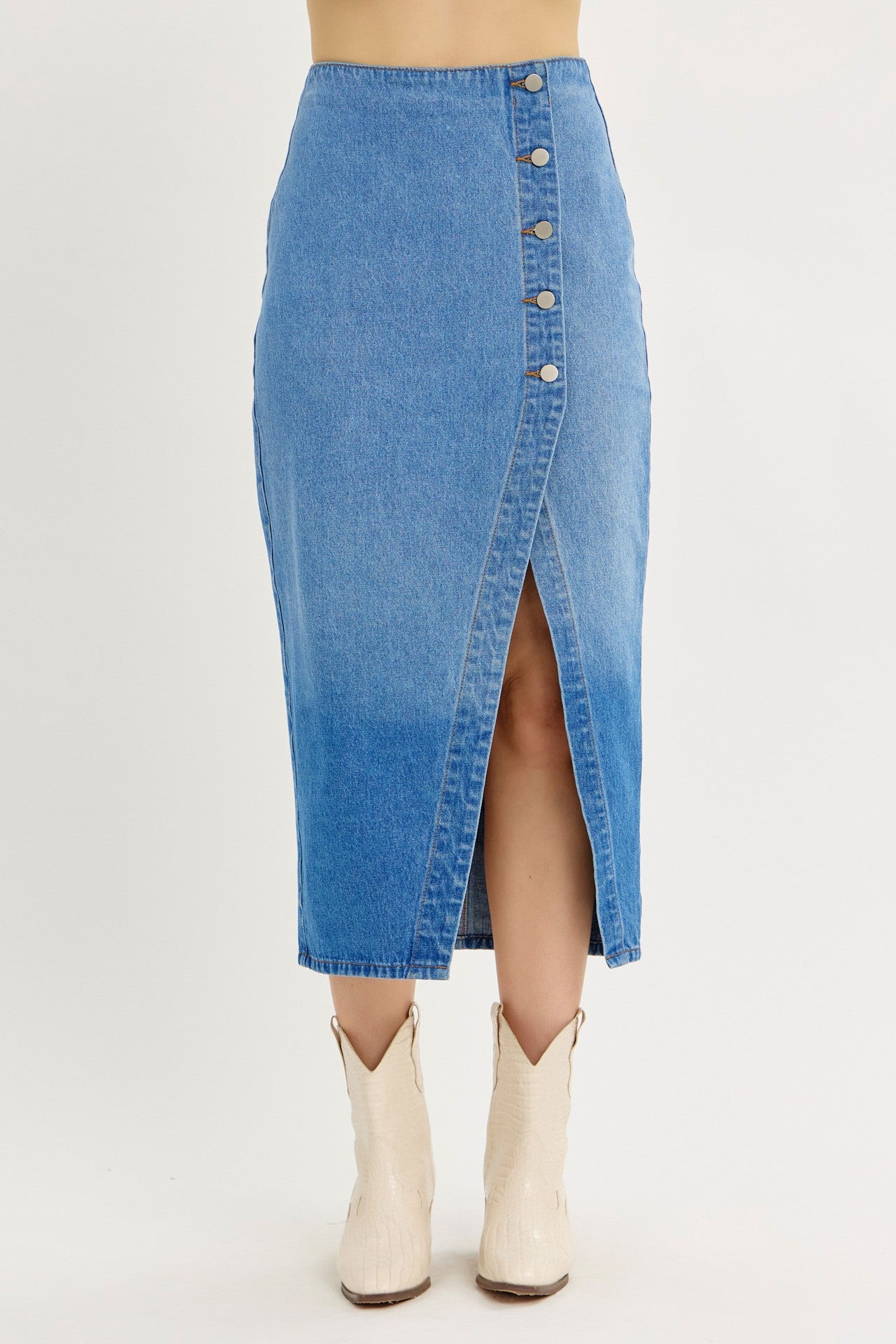 Ashley Denim Skirt