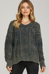 Callie Cable Knit