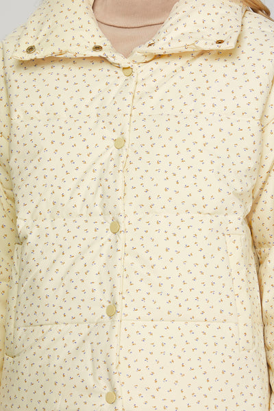 Floral Puffer Jacket
